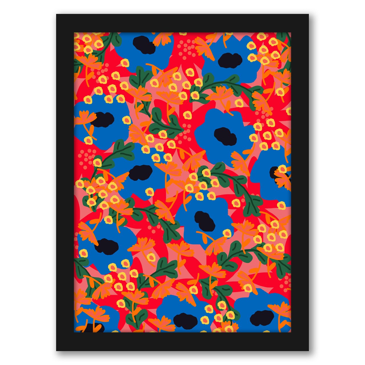 Freedom Flowers by Studio Grand-Pere Frame  - Americanflat